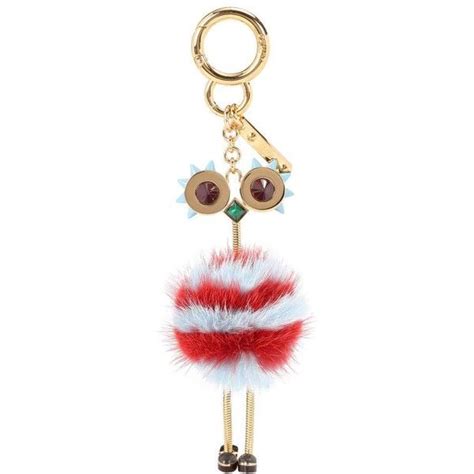 fendi bag charm fur|fendi purse charm.